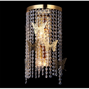 Бра Crystal Lux Bloom AP 2 Oro